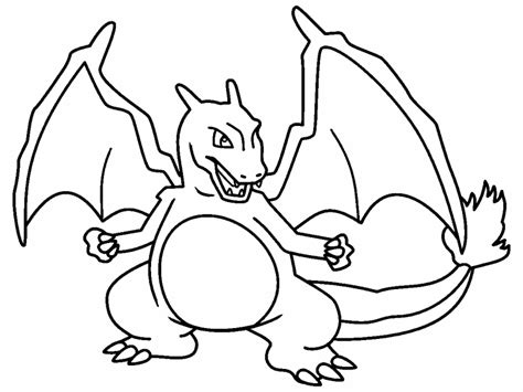charizard pokemon coloring page coloring pages