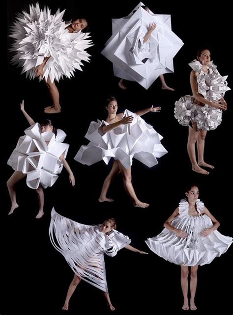 origami inspired fashion designs part ii ajurette magablog paper