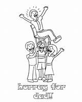 Hooray Cheer Dad Father Pages Coloring Activity Printable Sheknows Print sketch template