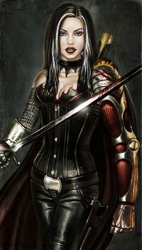 34 Best Dark Gothic Female Warriors ⚔ Images On Pinterest Warrior