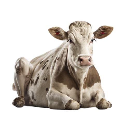 dairy  animal realistic white background transparent  cattle