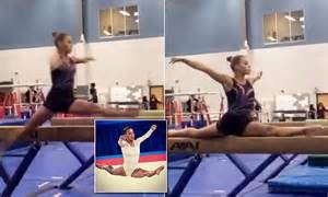 marisa dick who was first to perform split mount on a beam has move