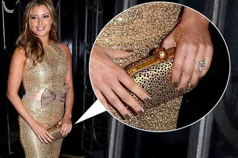 Holly Valance Takes Her Massive Engagement Ring On Night Out Mirror