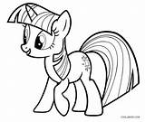 Twilight Sparkle Coloring Pages Alicorn Getcolorings sketch template