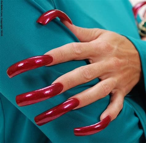pin by jovanna magena on nail s curved nails red nails dream nails