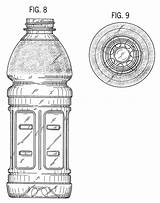 Bottle Google Patenten Claims Drawing sketch template