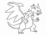 Dragonite Coloring Pokemon Pages Mega Getdrawings sketch template