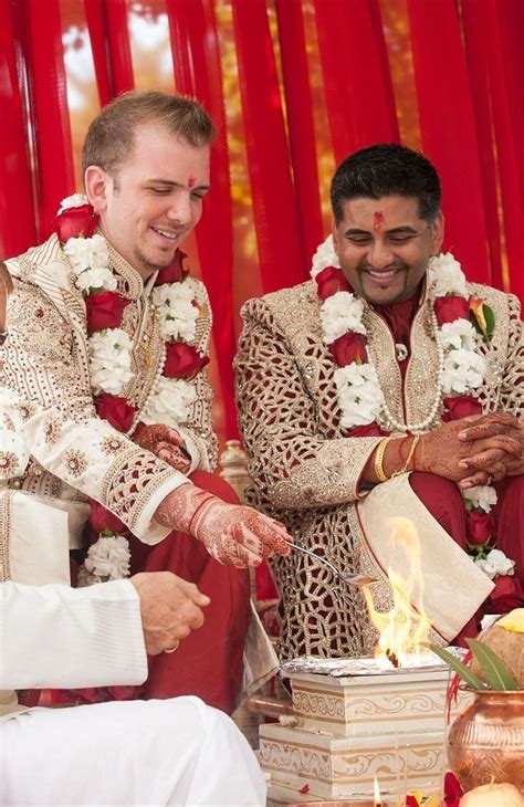 this gay couple had an indian wedding and their love story will give you happy tears gorgeous