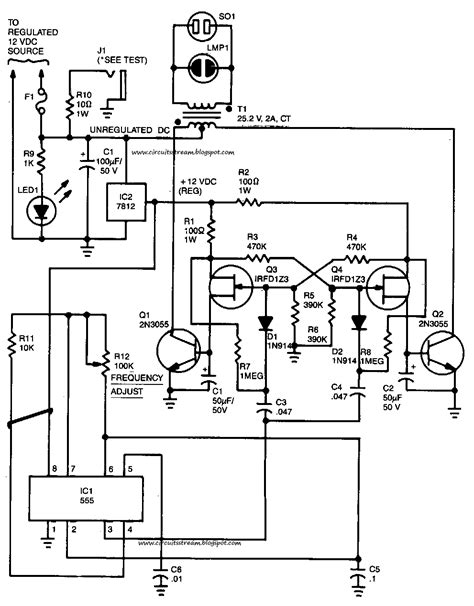 build  hz power inverter circuit diagram electronic circuit diagrams schematics
