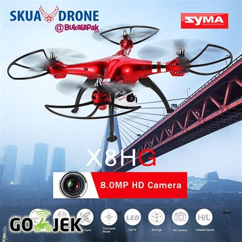 jual syma xhg drone kamera hd p mp camera altitude hold  perfect quadcopter  aerial