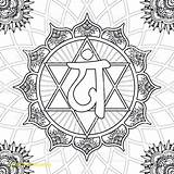 Chakra Coloring Pages Anahata Mandala Color Getcolorings Printable Book Getdrawings Istockphoto sketch template