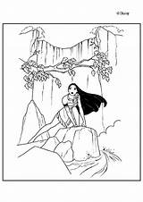 Pocahontas Naturaleza Princess Hellokids Meeko Malvorlagen Dino Bacheca sketch template