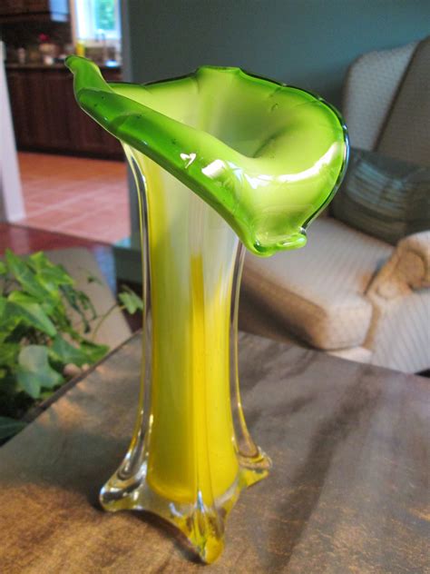Update Jack In The Pulpit Art Glass Vase Granny S Glasses