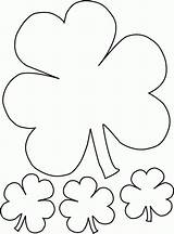 Coloring Shamrock Printable Pages Kids Print Gif sketch template