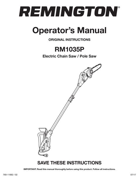 remington rmp operators manual   manualslib