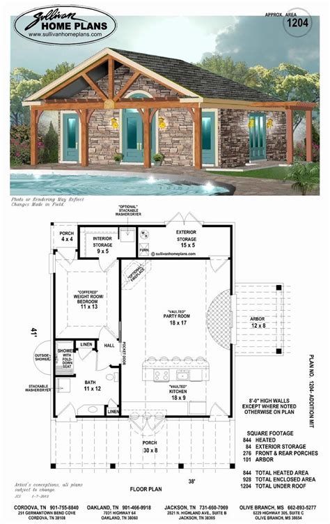 famous pool house floor plans references create house floor