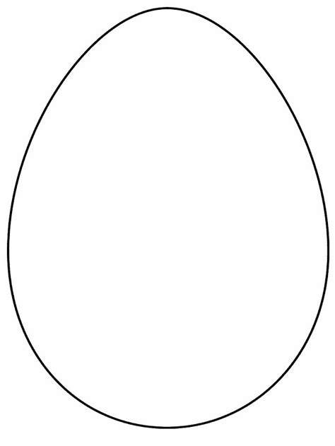 egg shape easter pinterest