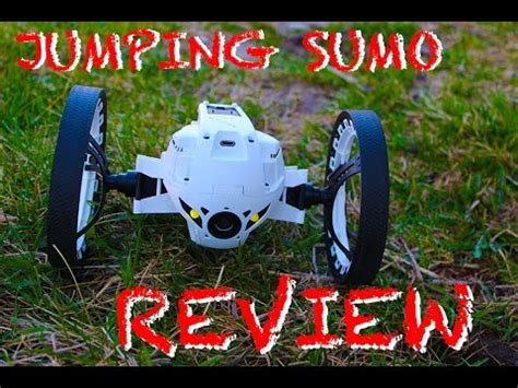 parrot minidrone jumping sumo review youtube