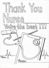 Nurses Appreciation Drawing Nurse Thank sketch template