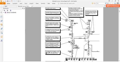 mitsubishi lancer wiring diagram automotive library
