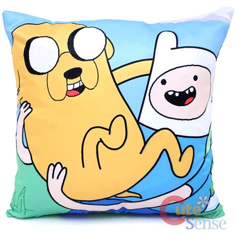 Adventure Time Finn And Jake Finn Cushion Pillow Silk Printing 15