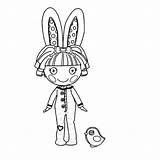 Lalaloopsy Coloring Pages Printable Books sketch template