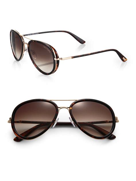 Tom Ford Miles Sunglasses In Brown For Men Lyst