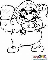 Mario Coloring Pages Bomb Getcolorings sketch template