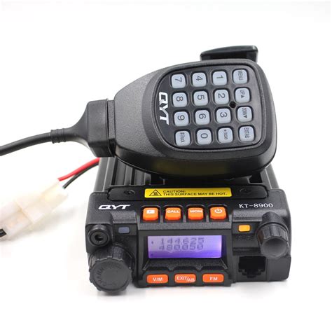 qyt kt  mini mobile radio dual band  mhz  mhz  transceiver kt car walkie