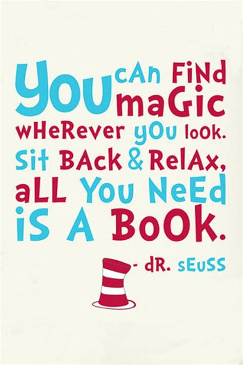 reading quotes from dr seuss quotesgram