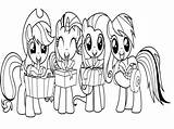 Pony Coloring Pages Little Friends Getcolorings Color sketch template