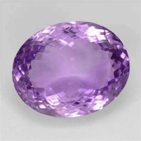 mm oval violet amethyst  brazil weight  ct