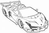 Lamborghini Coloring Pages Huracan Racing Printable sketch template