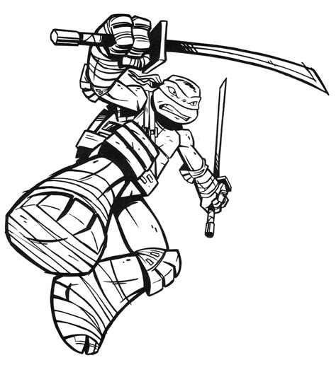 coloring pages ninja characters printable coloring pages