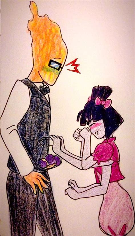 Grillby X Muffet By Michpajamaartist On Deviantart