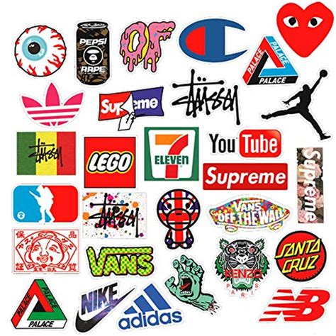 fashion brand stickers buy luggage skateboard stickers decals