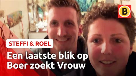 steffi en roel genoten van de finale van boer zoekt vrouw omroep brabant youtube