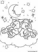 Coloring Care Bears Pages Bear Girls Printable Sleepy Draw Colouring Color Print Clipart Disney Library Sleeping sketch template