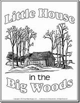 House Woods Big Little Unit Ingalls Laura Study Wilder Coloring Pages Lapbook Cover Book Homeschooler Confessions Studies Template Choose Board sketch template