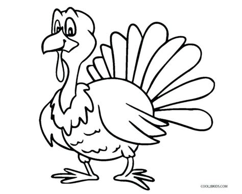 coloring pages printable thanksgiving turkey   blank