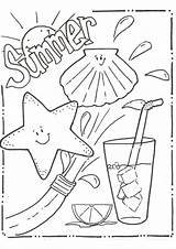 Coloring Summer Pages Kids Printable Print Sheets Beach Preschool Colouring Seasons Travel Toddlers Worksheets Bestcoloringpagesforkids Time Books Them Book Word sketch template