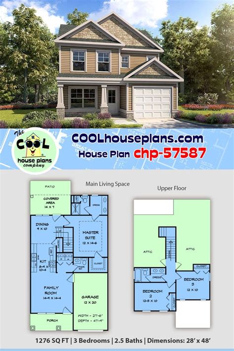 traditional style house plan    bed  bath  car garage