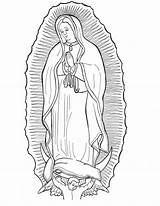 Coloring Guadalupe Lady Virgen Drawing Pages Clipart Line Virgin La Drawings Sketch Mary Template Deviantart Clipground Color Getdrawings Faces Mobile sketch template