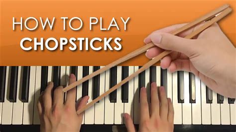 play chopsticks piano tutorial lesson youtube