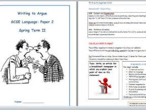 gcse aqa language paper  question  revision teaching resources
