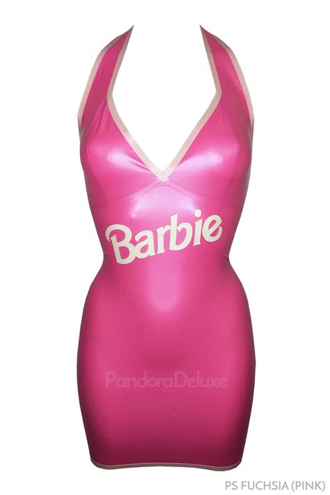 Barbie Latex Halter Dress