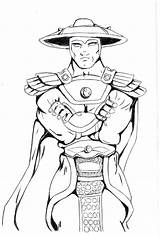 Raiden Castro Dani Mortal Kombat Deviantart Sketch Drawings Favourites Fan Add sketch template