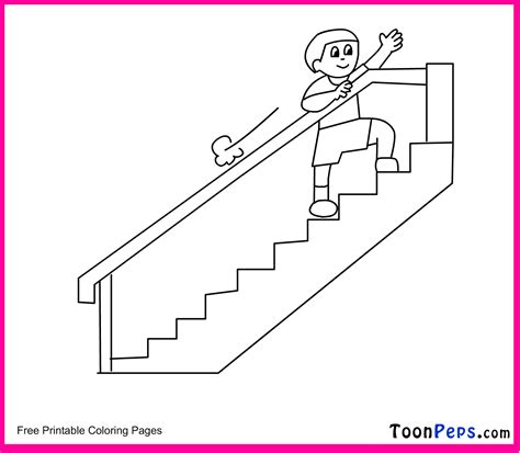 stairs coloring   designlooter