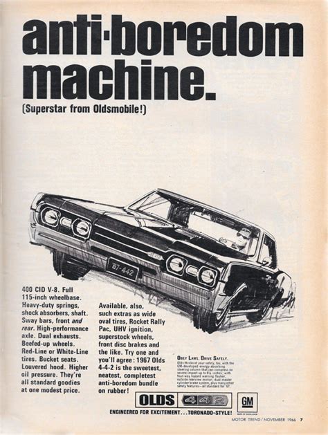 model year madness 10 classic ads from 1967 the daily