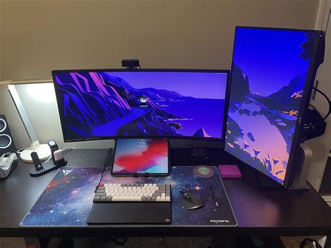 upgraded  mac mini setup  featuring   ultrawide  details   comments